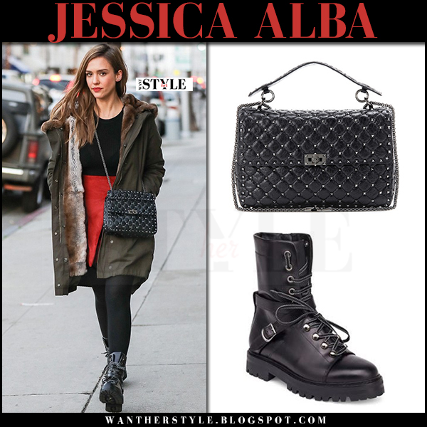 valentino military boots