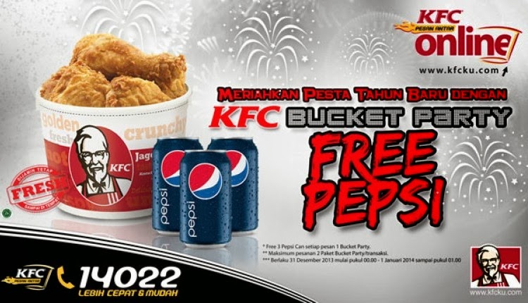 Harga Paket KFC Bucket Party Terbaru Buat Acara Tahun Baruan | Pusat