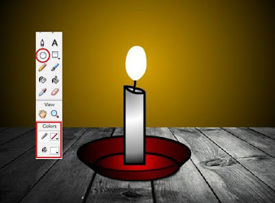 Animasi Api Lilin Sederhana dengan Macromedia Flash  Tutorial Cara Membuat  Animasi Api Lilin Sederhana dengan Macromedia Flash 8