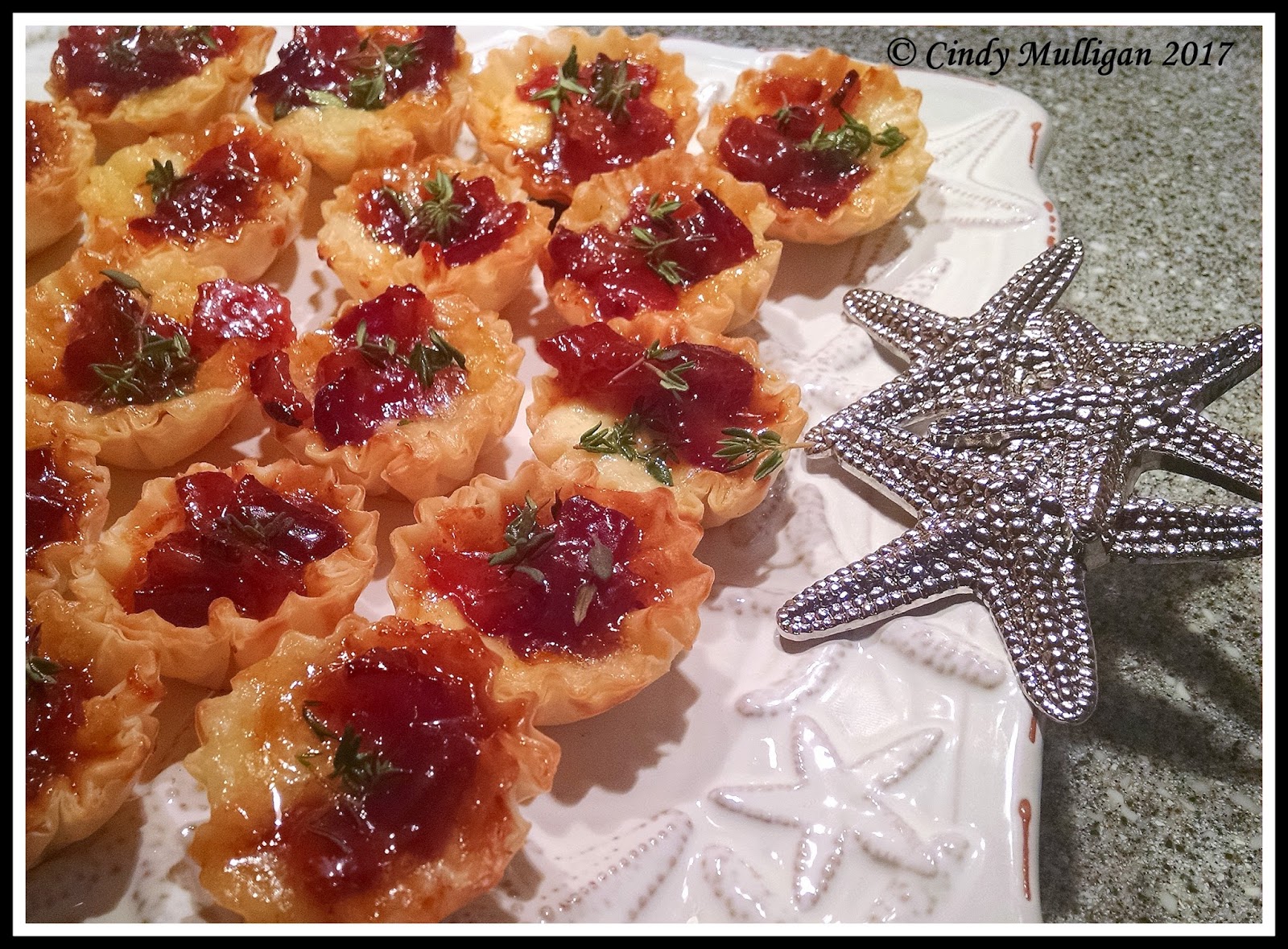 Gumbo Ya Ya Baked Brie Bites with Bacon Apricot Jam