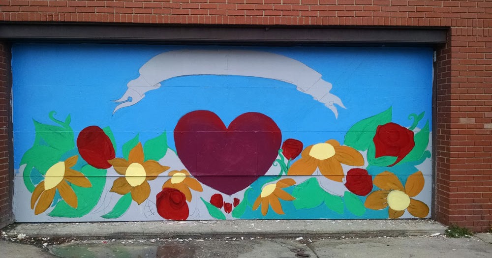 Pittsburgh Murals and Public Art Bienvenidos Mural by Brashear High