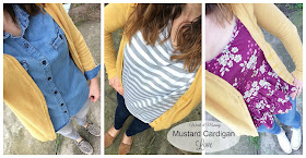 How to wear a mustard cardigan