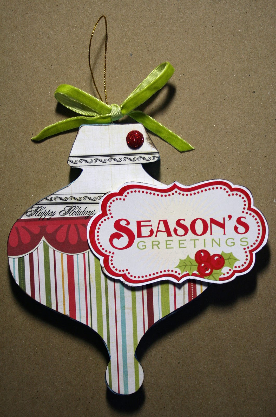 SRM Stickers Christmas Ornaments