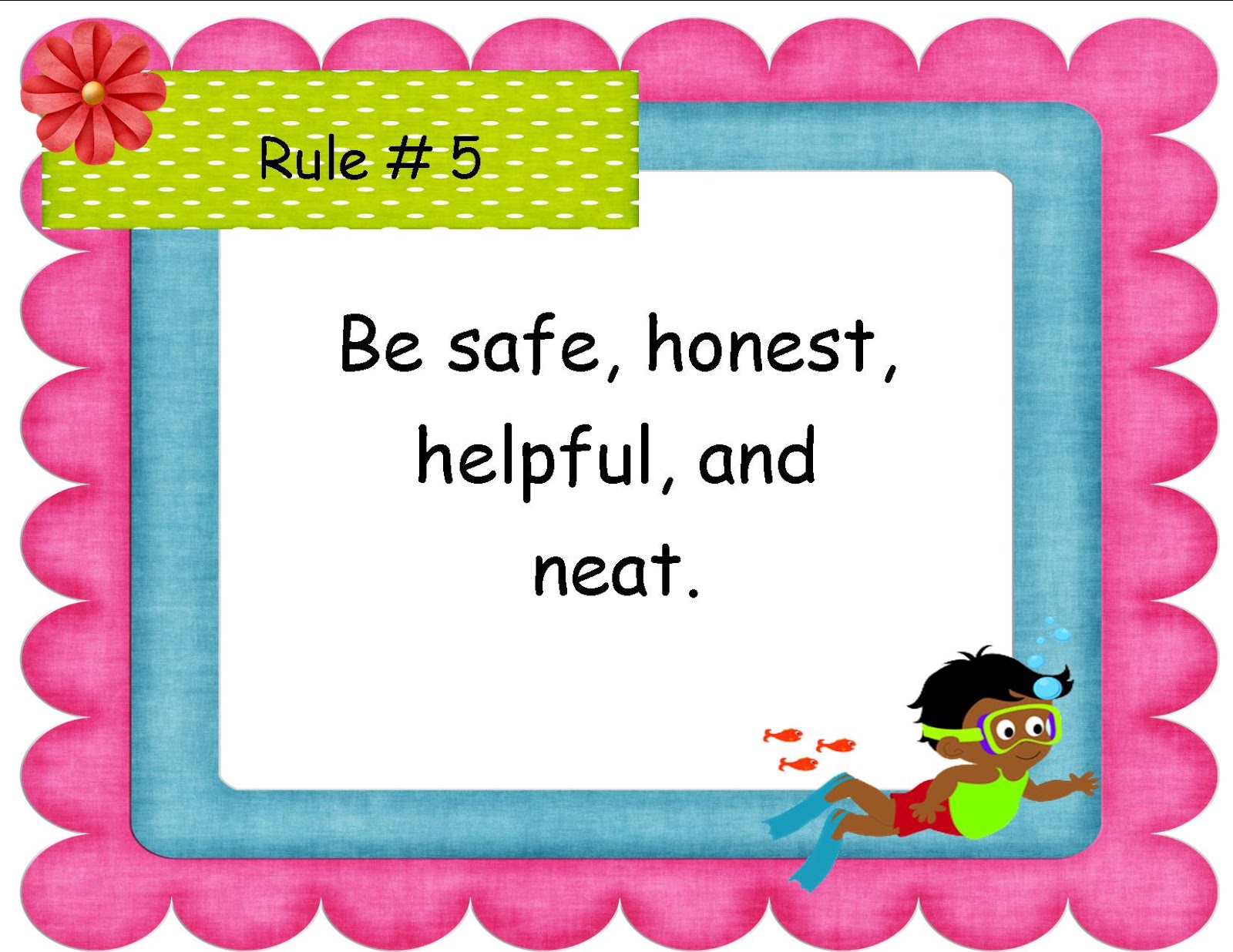 Mrs. Cook's 2nd Grade Blog Ocean Class Rules