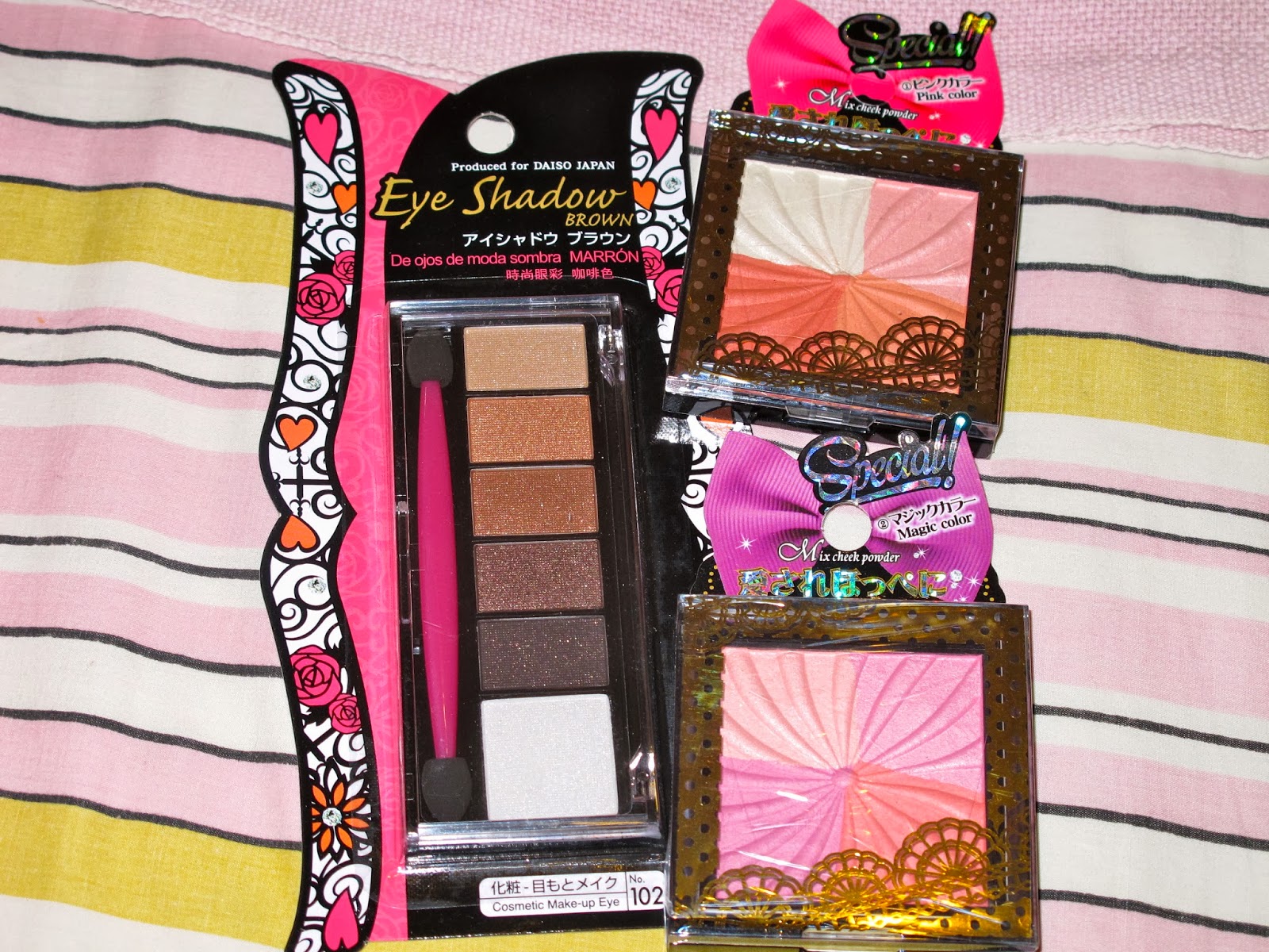 Beauty And Fashion Habitue Review Daiso Eyeshadow Palette And Images, Photos, Reviews