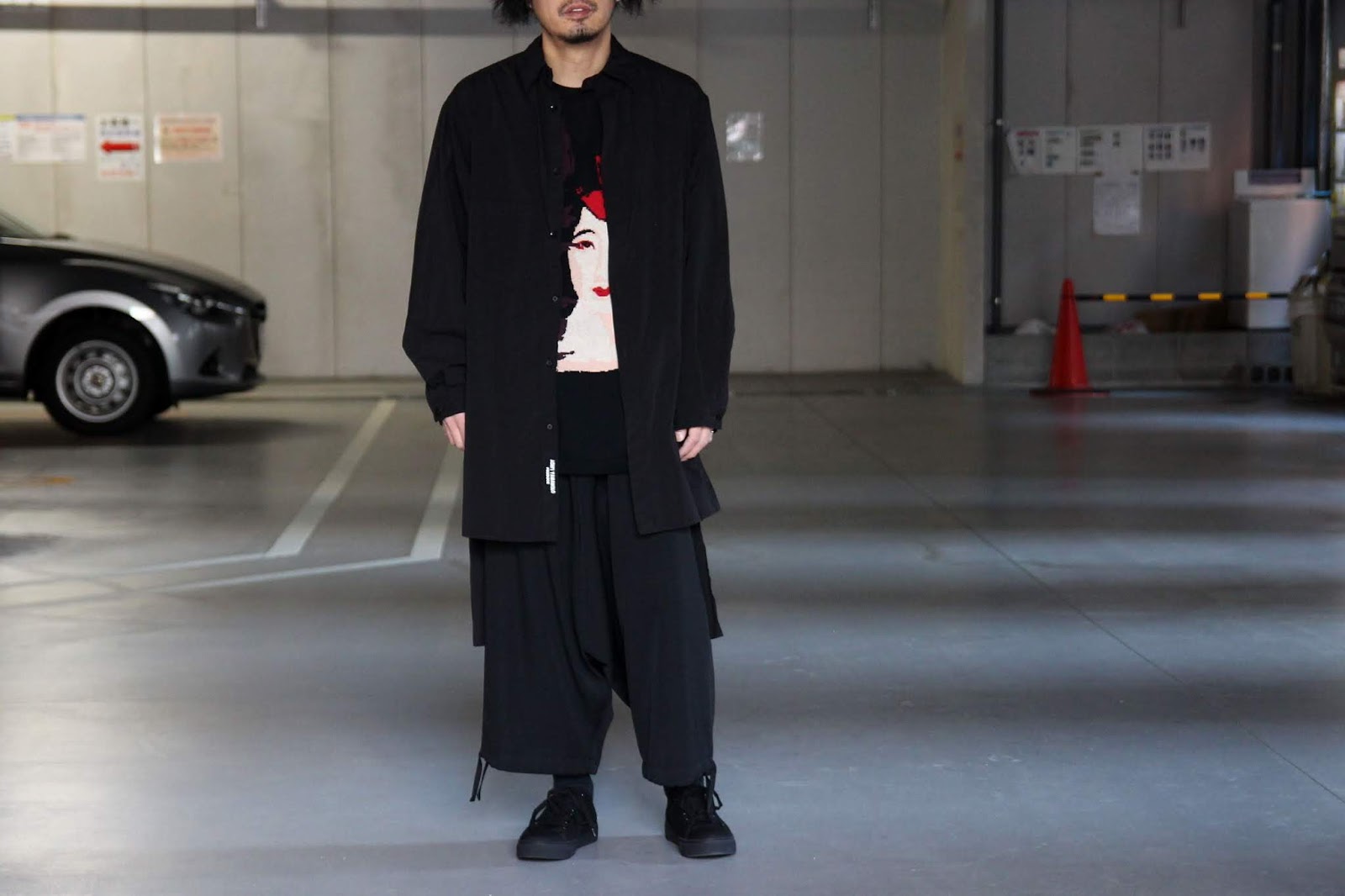 B Yohji Yamamoto シワギャバ 釦スリットパンツ | www.unimac.az