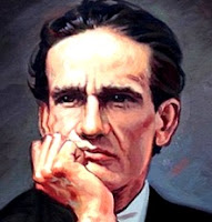 César Vallejo Dibujo de César Vallejo a color