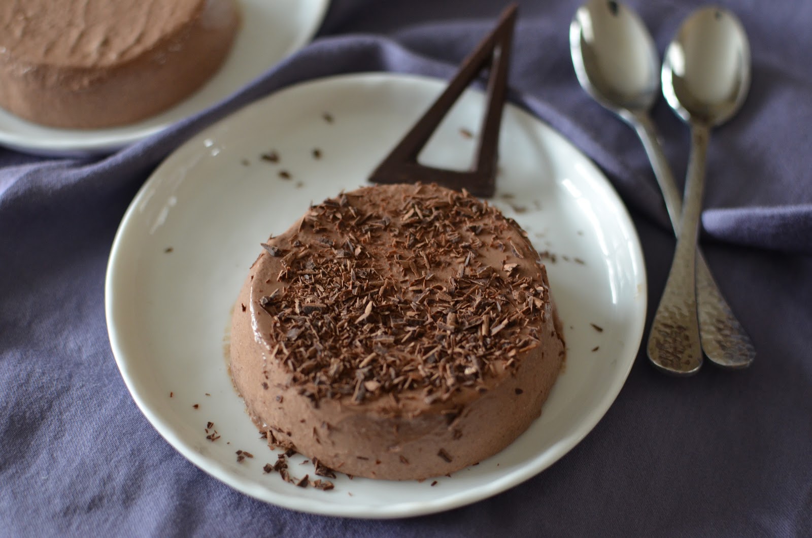 Playing with Flour: Chocolate panna cotta redo