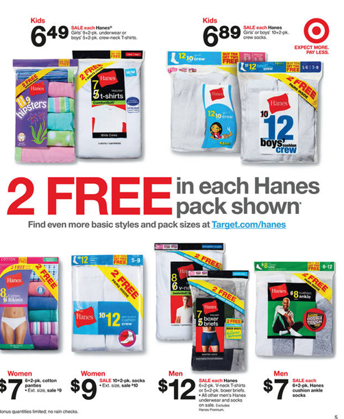 Daddy aves The Bank Great Deals on Socks, Underwear, or Undershirts