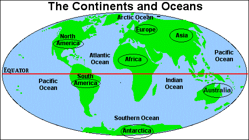 Name a continent