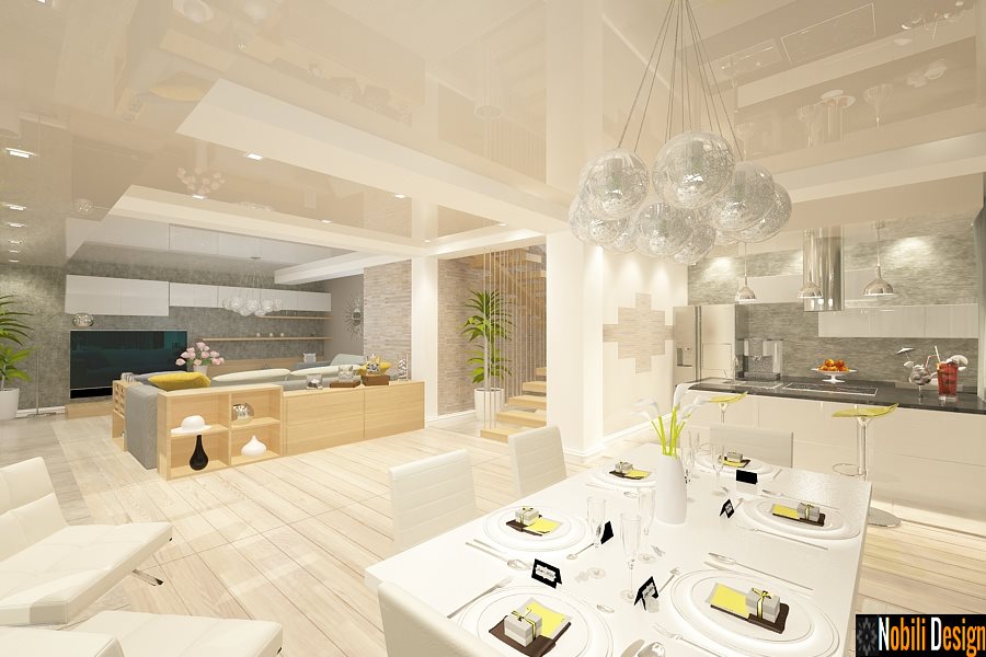 Design interior casa moderna in Constanta - Amenajari interioare case Constanta