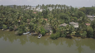 Boat service provide by river side Villas