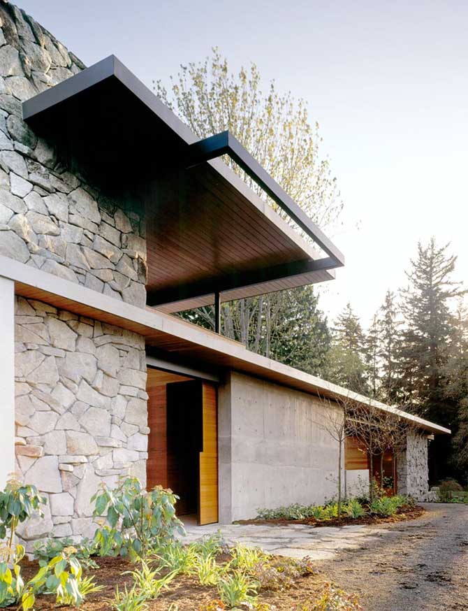 HOME DESIGN INTERIOR Northwest Contemporary House Design 