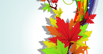 Flower Flora with Rainbow Vector CDR CorelDraw File Free | Design Corel