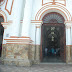 entrada principal templo de santa barbara Ituango