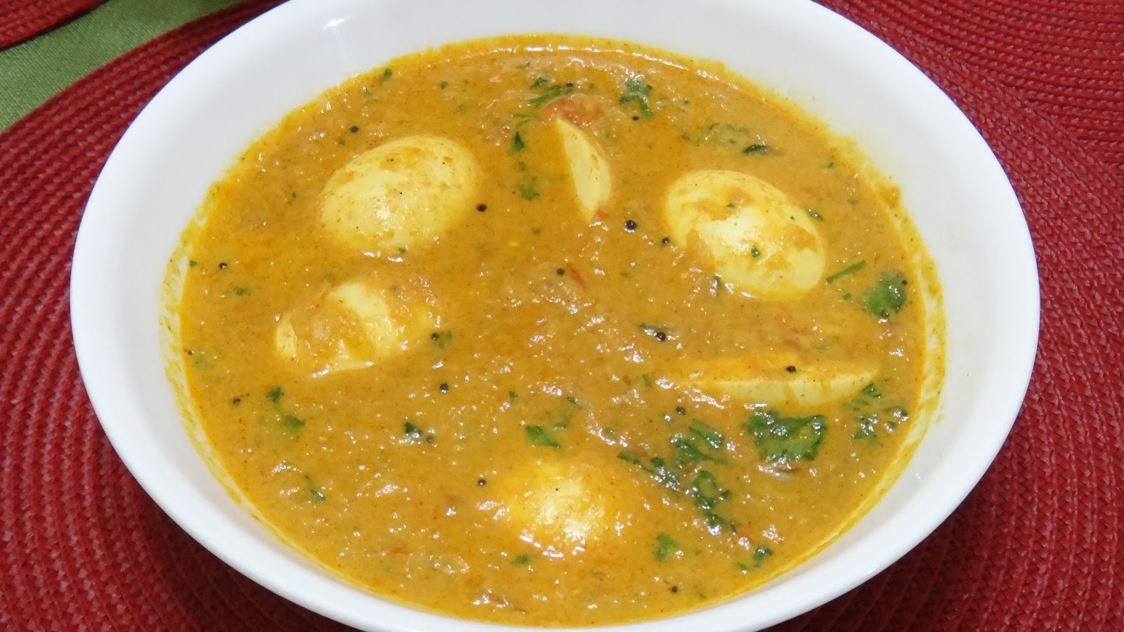 Bengali Curry: Egg Curry / Masala