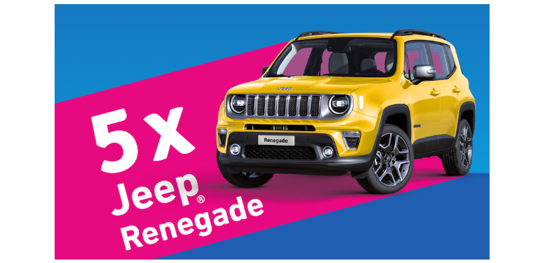 Wygraj samochód Jeep Renegade Konkurs