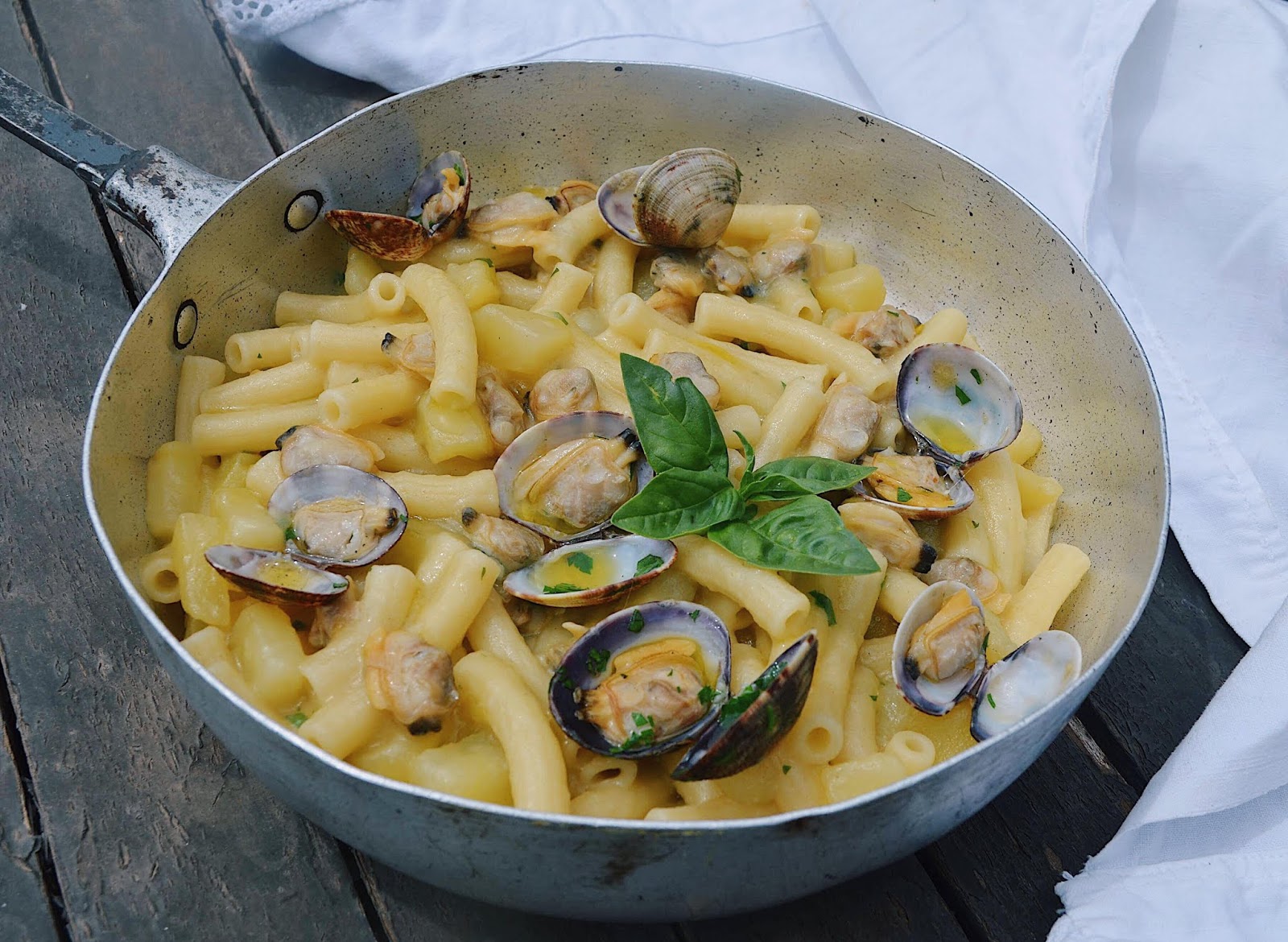 Pasta Patate e Vongole Veraci a modo mio