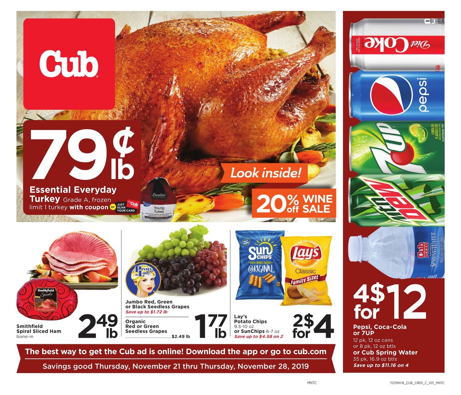 Cub Foods Ad January 12 18 2020