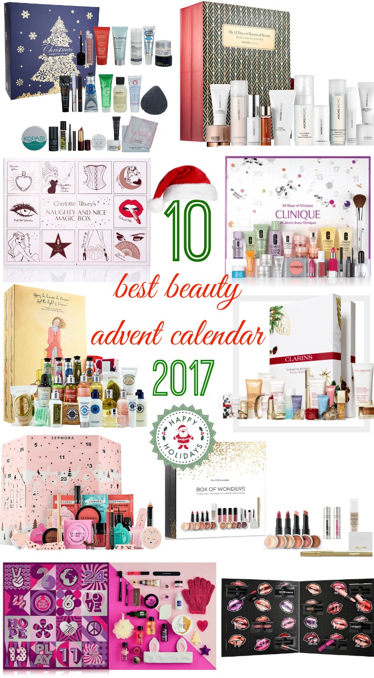 BEST BEAUTY ADVENT CALENDARS OF 2017