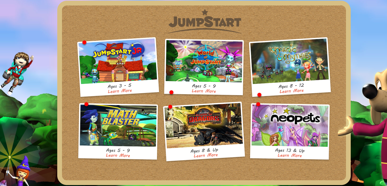 With Open Eyes To See Give The Gift of Learning with JumpStart Games