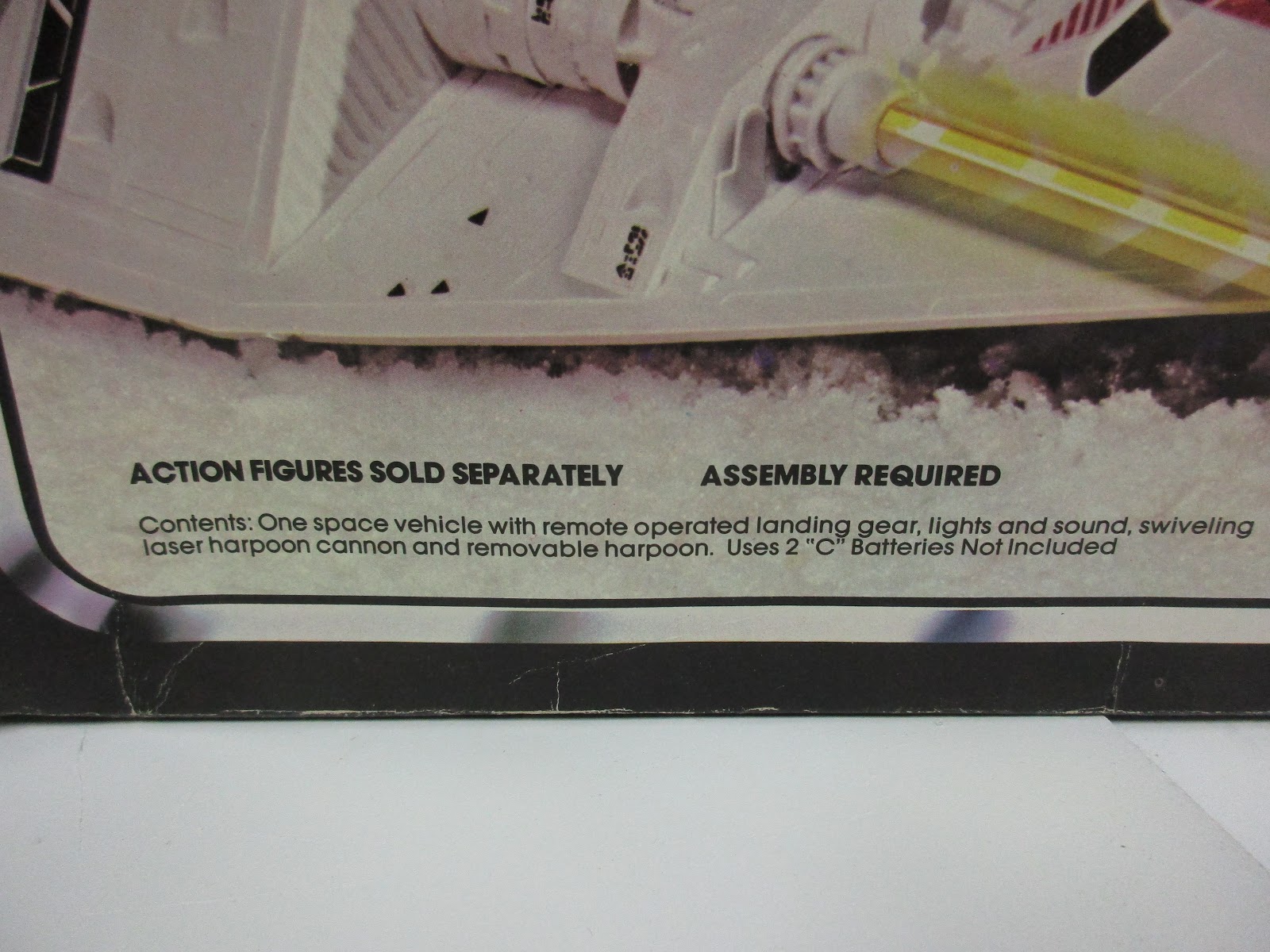 Details about   3D printed Vintage star wars kenner snowspeeder harpoon and mount replacement 