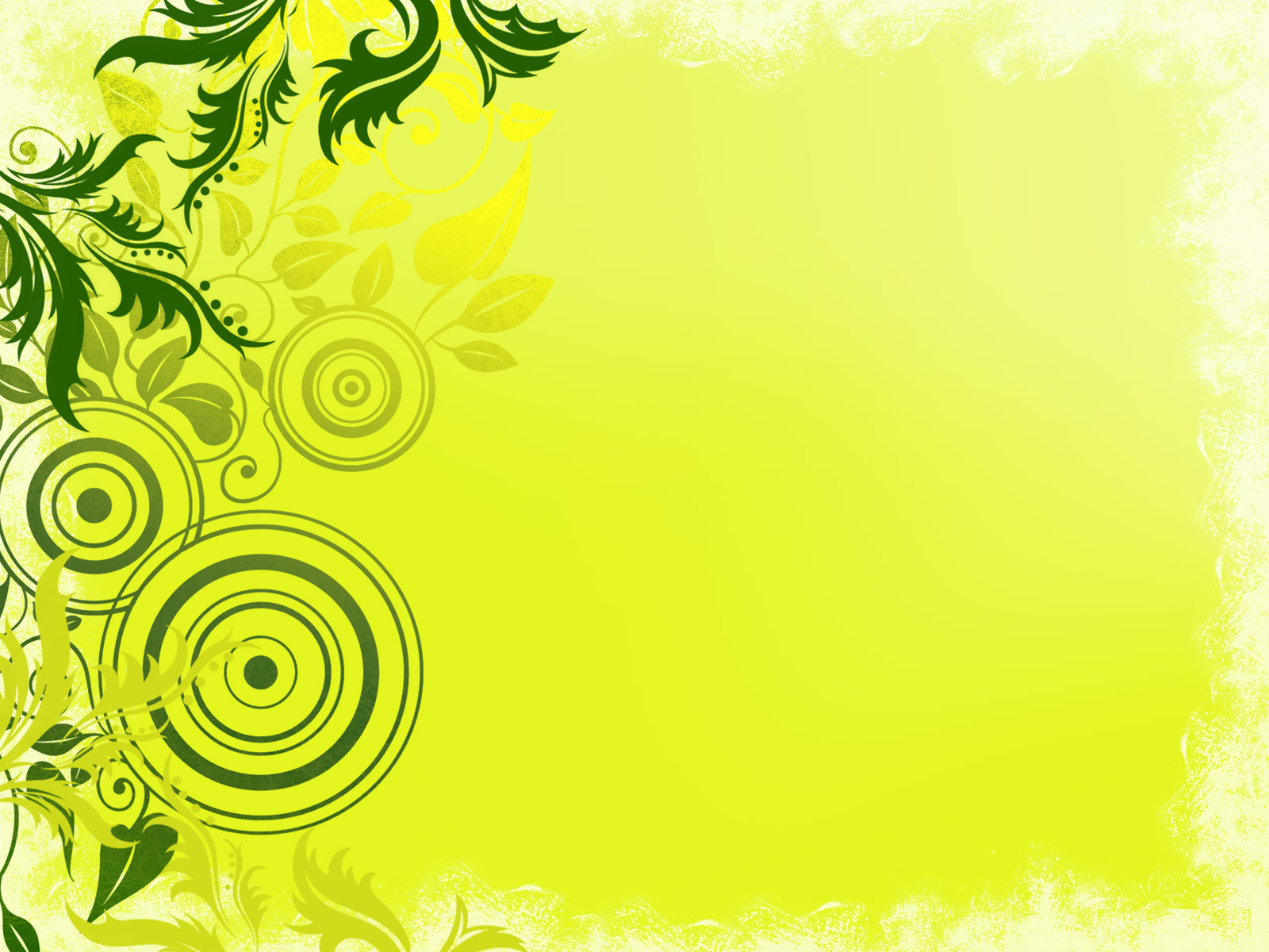 Green Ornament PPT Templates PPT Backgrounds Templates