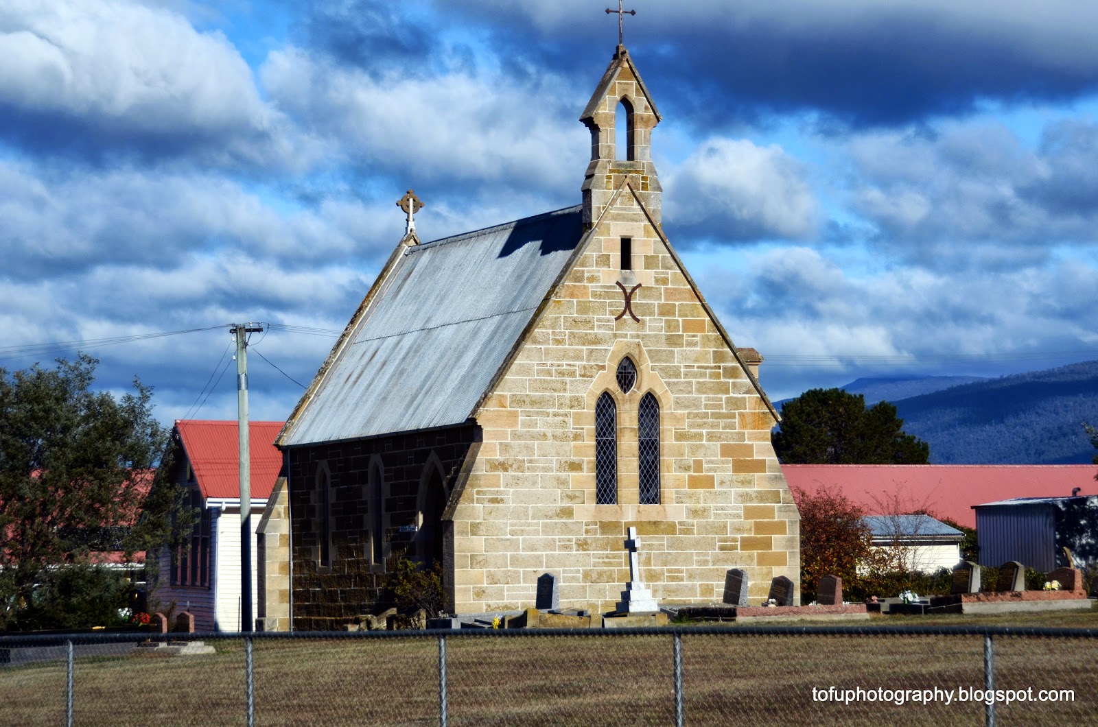Tofu Photography Old Tasmanian church