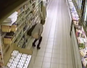 Woman Shits In Supermarket