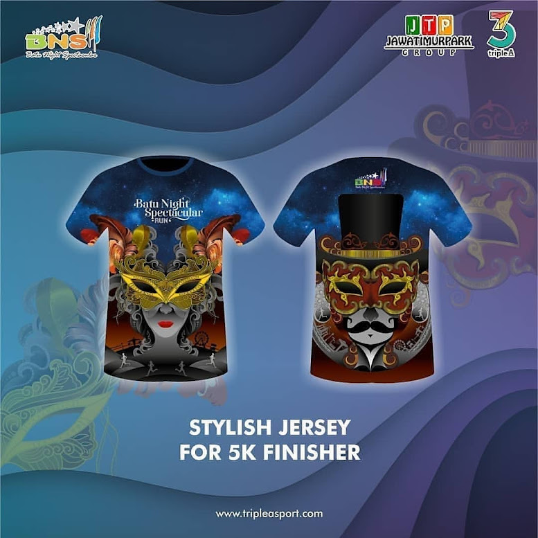 5K Jersey Batu Night Spectacular Run 2019