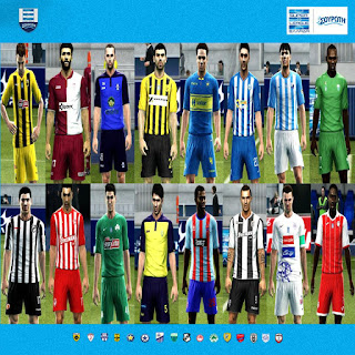 PES 2013 Superleague Greece Kitpack Season 2018/2019 by Auvergne81