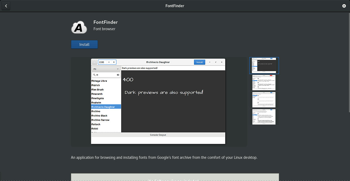 Ubuntu install fonts