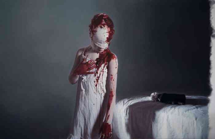 Провокационные и спорные картины. Gottfried Helnwein