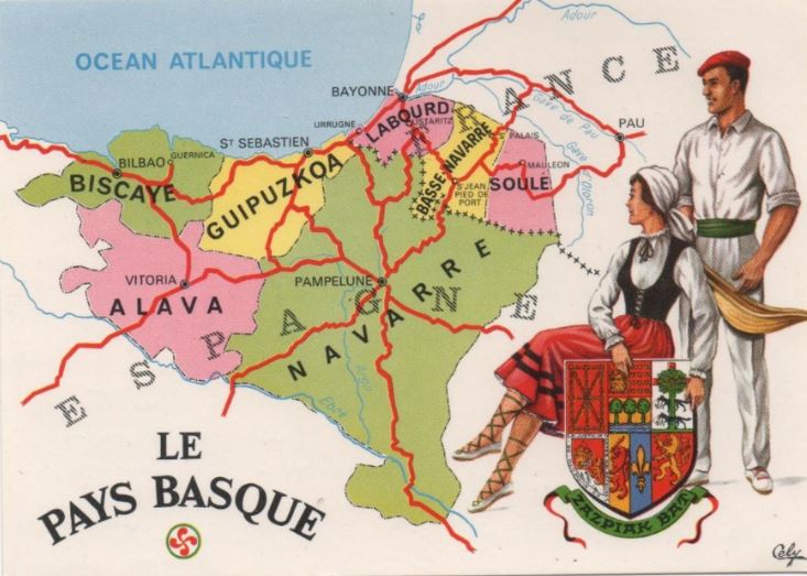 provinces du pays basque
