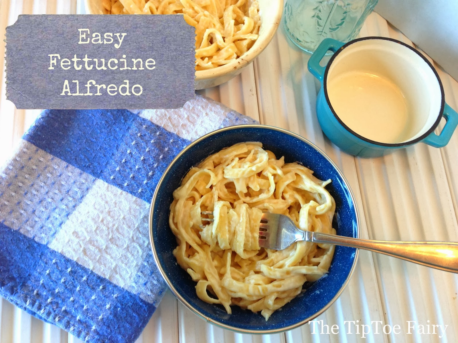 Make it Pinterest Fettuccine Alfredo The TipToe Fairy