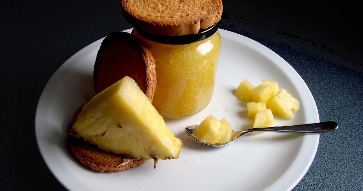 craft marmalade: Ananas jam