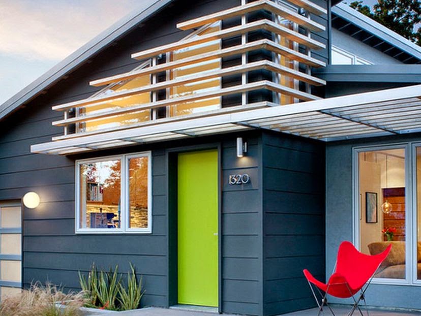 Tips Memilih Warna Rumah Minimalis - Taman Minimalis Di Rumah