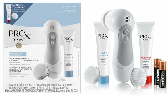 Olay ProX Microdermabrasion Plus Advanced Cleansing System for only $27 (reg $40)