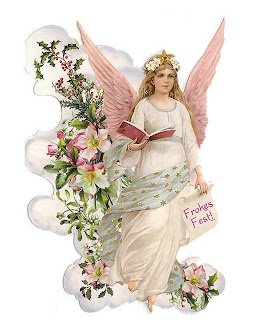 32˙ North Supplies: Pink Angels Christmas Cards From Germany