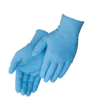 powder coating disposable gloves