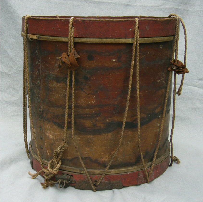 Field Drums (a/k/a Field of Drums) WAR OF 1812 American Military Drum