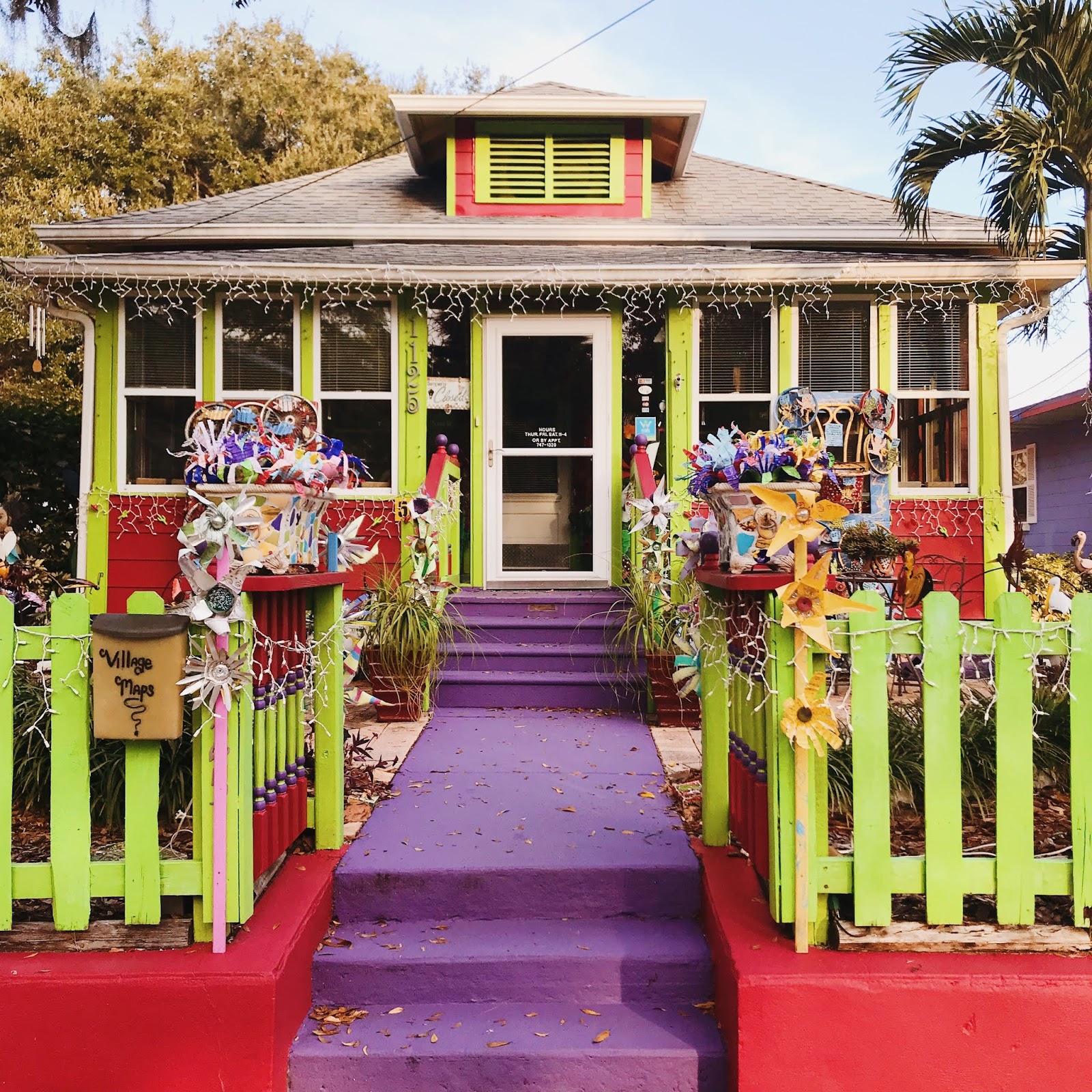 The Village of The Arts in Bradenton, Where Each House is as Quirky as