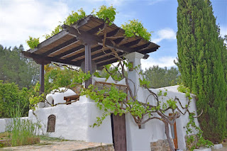 complejo Atzaro, paisajismo en Ibiza, chill out Ibiza, arquitectura payesa, arquitectura blanca