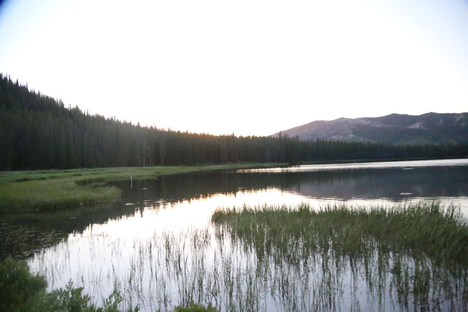 our travel journal Bull Trout Lake, Idaho