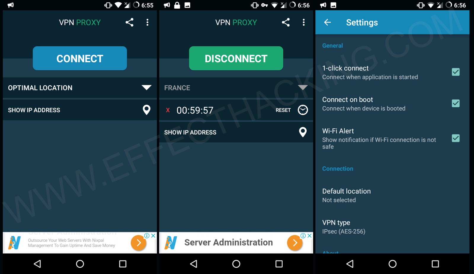 VPN Proxy Free App Screenshots