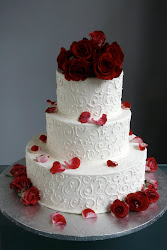 cake fresh flowers cakes roses rose trader joe simple flower tiered designs easy tiers
