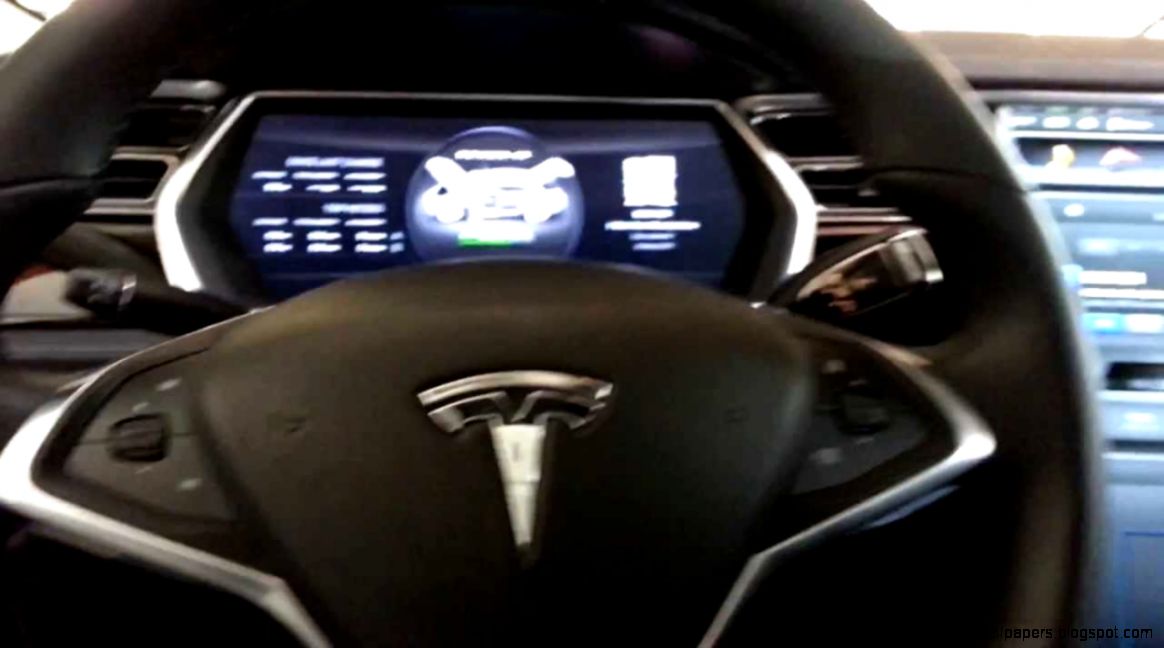 Electric Cars Tesla Interior