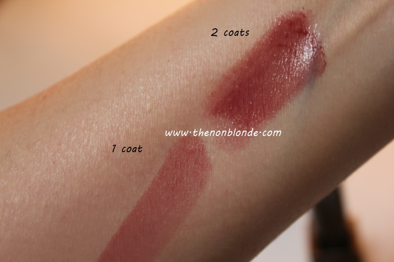 The Non-Blonde: Burberry 206 Blueberry Lip Mist Sheer Lipstick