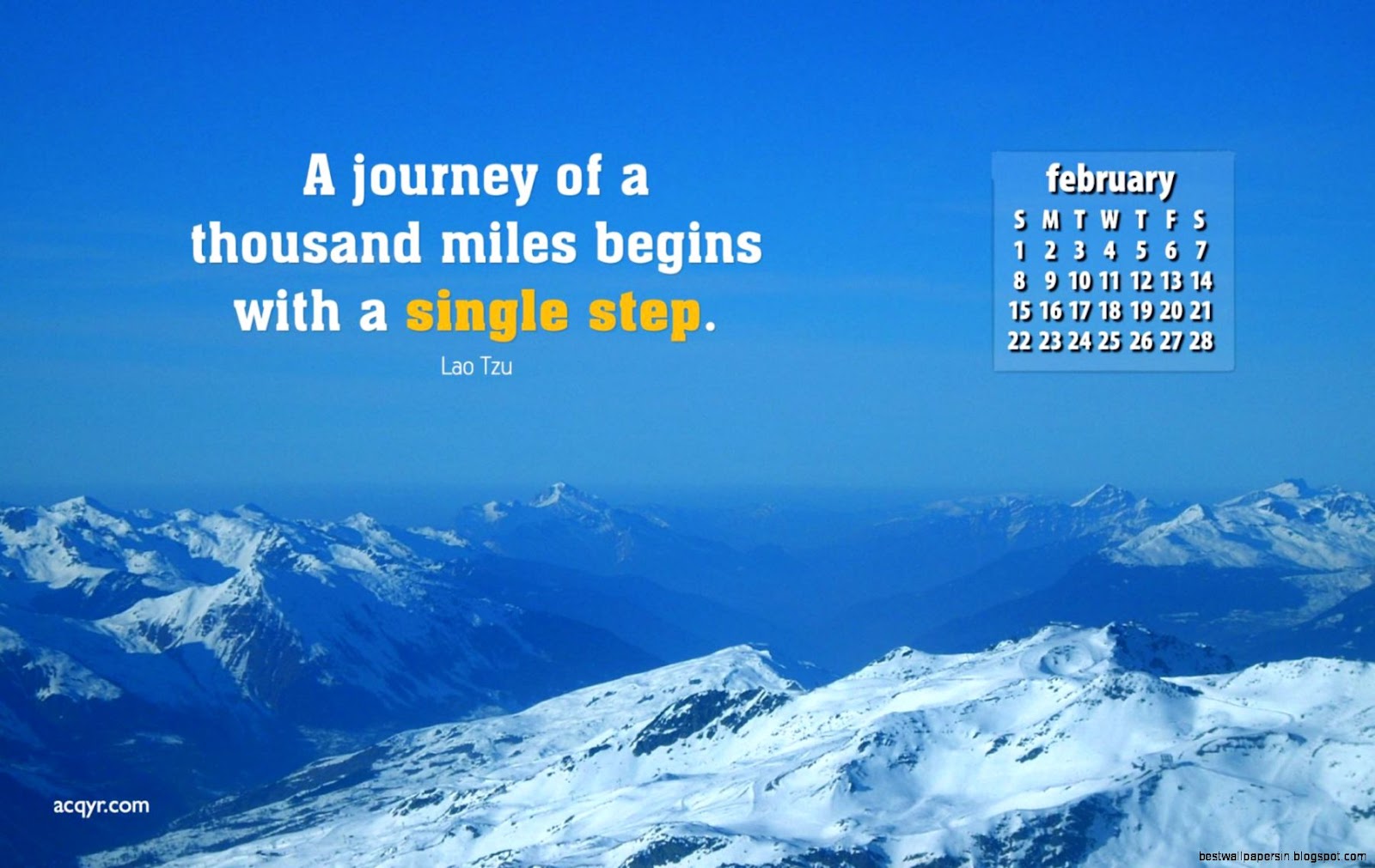 Inspirational Winter Desktop