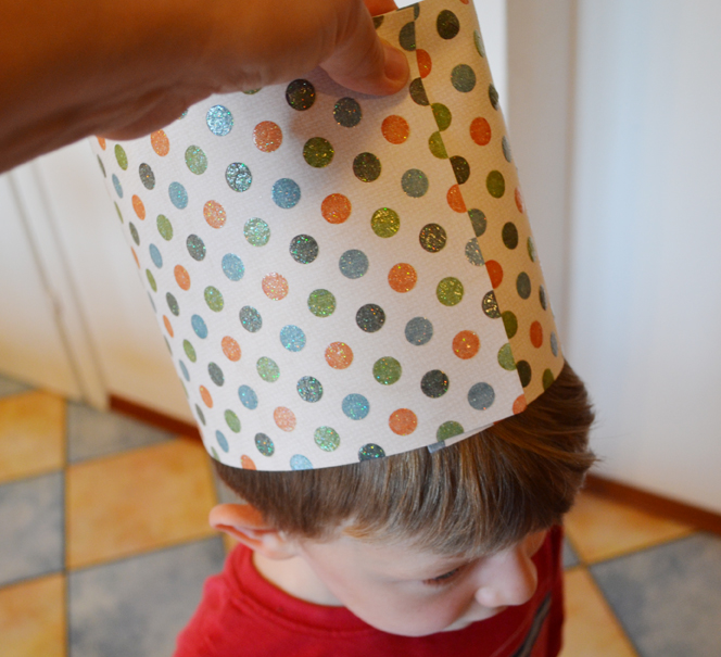 Sunny by Design Paper Hats tutorial